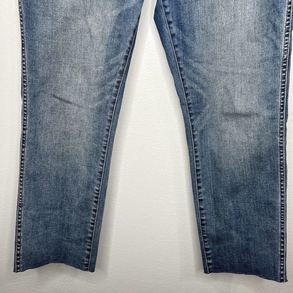 J. Crew 9" Vintage Slim-Straight Jeans in Blue Vista Wash Denim BH765 Sz 34 - Picture 6 of 16